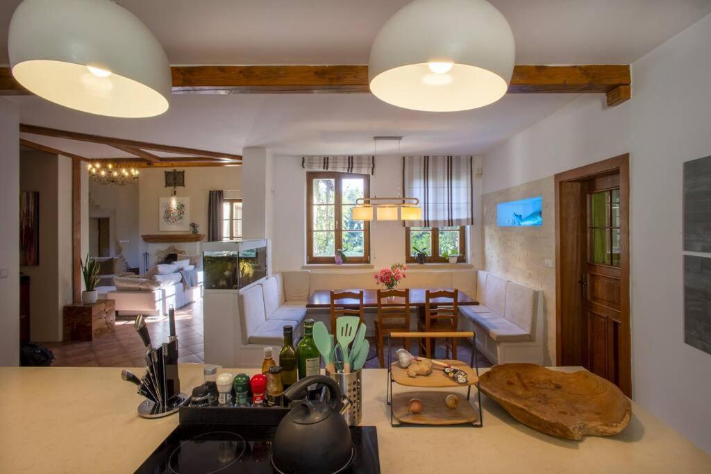 7 Bedroom Secluded Villa Close To Prague Ricany  Luaran gambar
